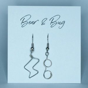 Bear & Bug Wire Harry Potter Earrings